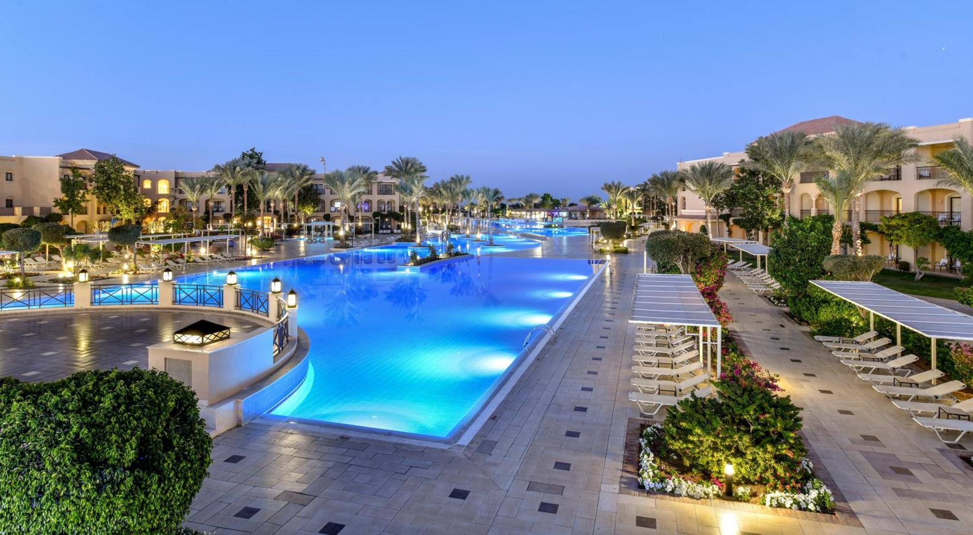 Jaz Aquamarine Resort Hurghada Esterno foto Hilton Sharm El Sheikh Resort